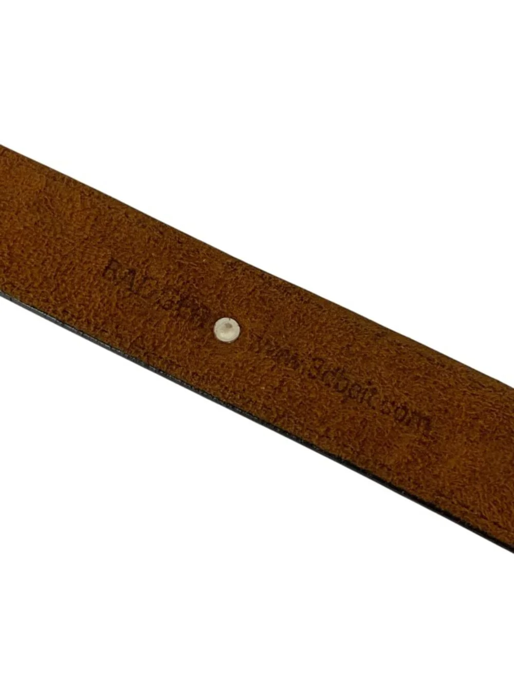 Badger 3D Western Belt with Shotgun Shell Detail Size 30 Brown Genuine Leather